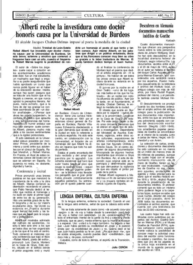 ABC MADRID 28-04-1990 página 57