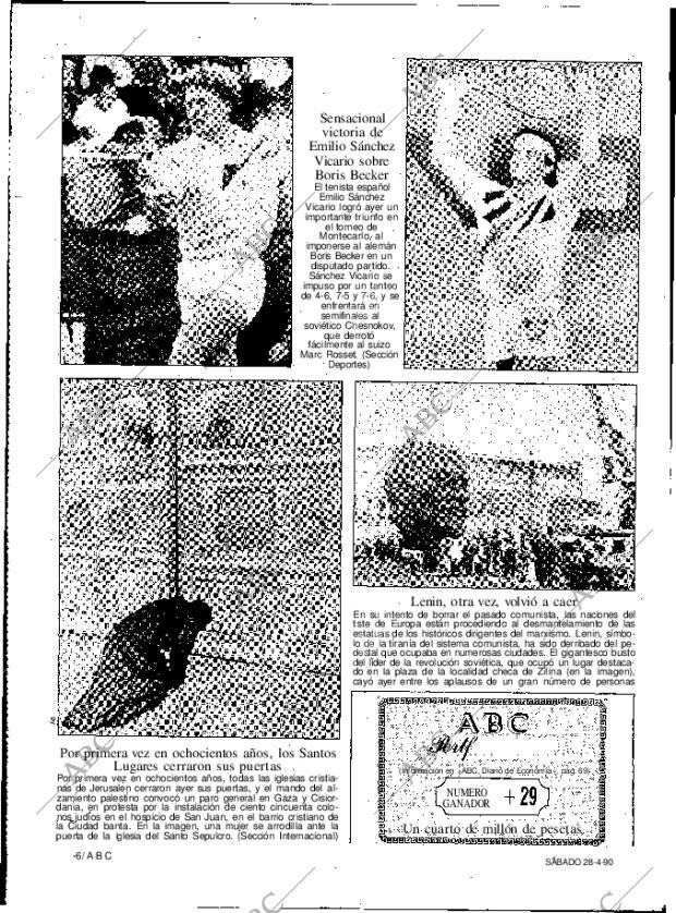 ABC MADRID 28-04-1990 página 6