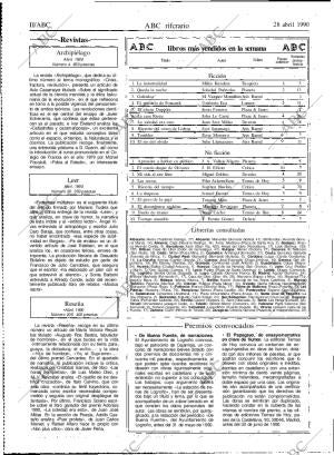 ABC MADRID 28-04-1990 página 62