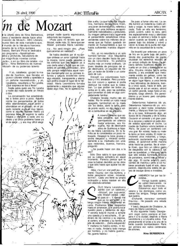 ABC MADRID 28-04-1990 página 69