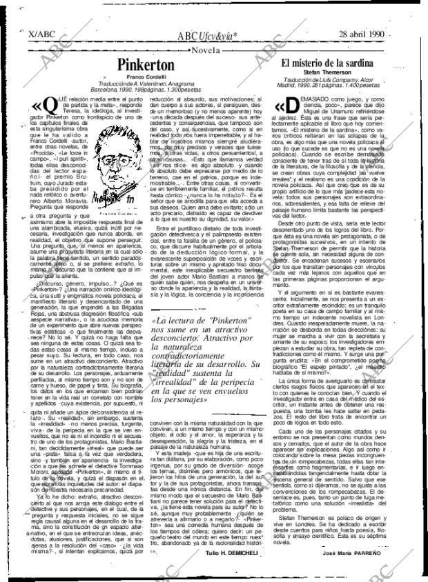 ABC MADRID 28-04-1990 página 70