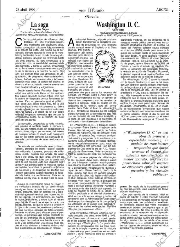 ABC MADRID 28-04-1990 página 71