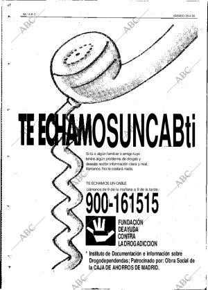 ABC MADRID 28-04-1990 página 98