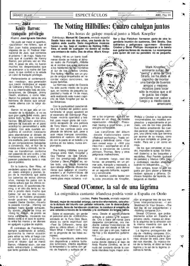 ABC MADRID 28-04-1990 página 99