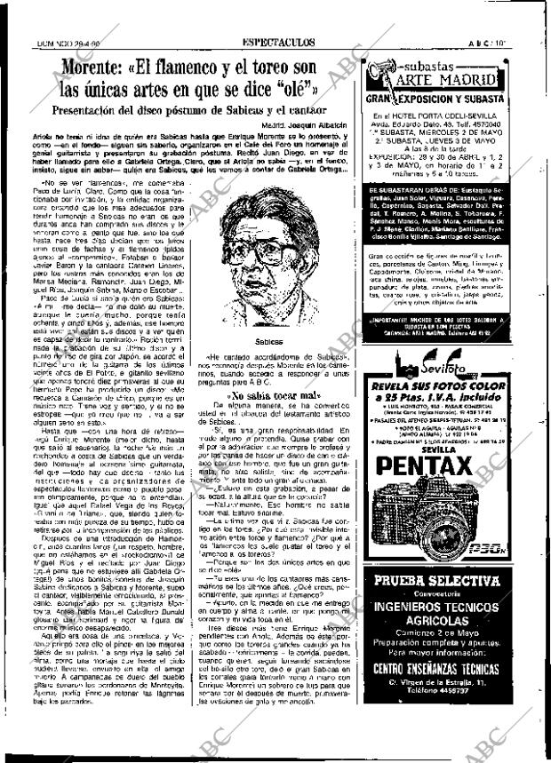 ABC SEVILLA 29-04-1990 página 101