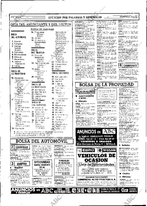 ABC SEVILLA 29-04-1990 página 108