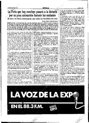 ABC SEVILLA 29-04-1990 página 49
