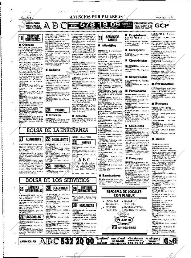 ABC MADRID 01-05-1990 página 102