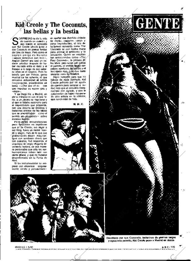 ABC MADRID 01-05-1990 página 105