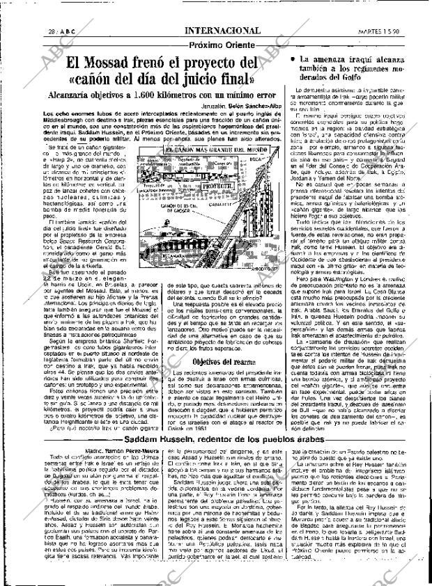 ABC MADRID 01-05-1990 página 28