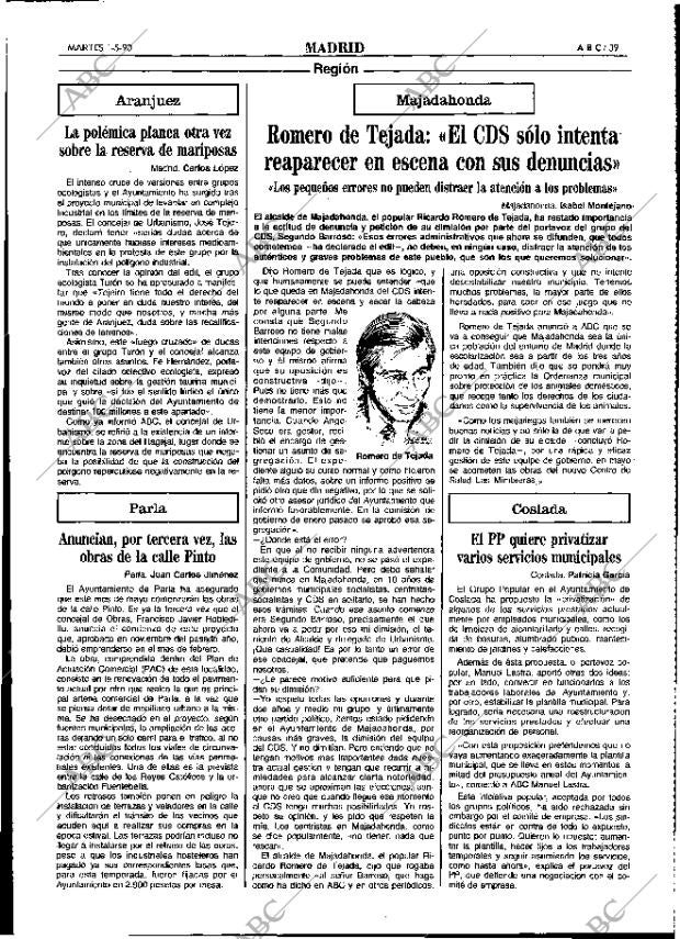 ABC MADRID 01-05-1990 página 39