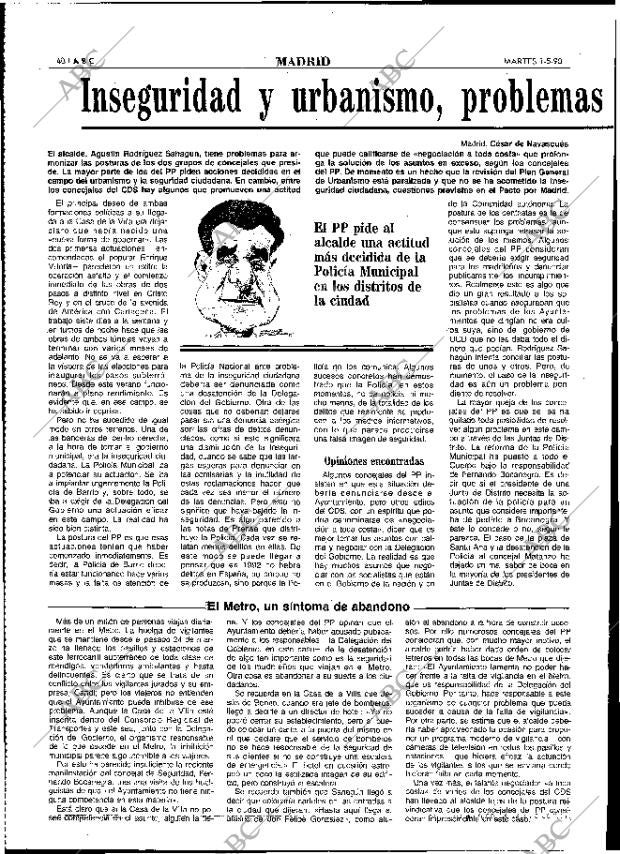 ABC MADRID 01-05-1990 página 40