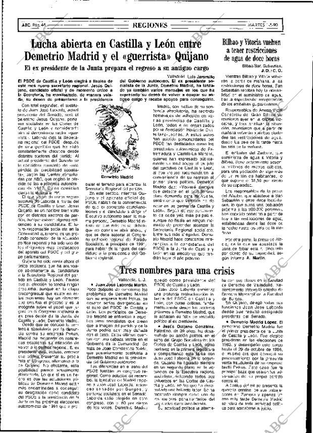 ABC MADRID 01-05-1990 página 44
