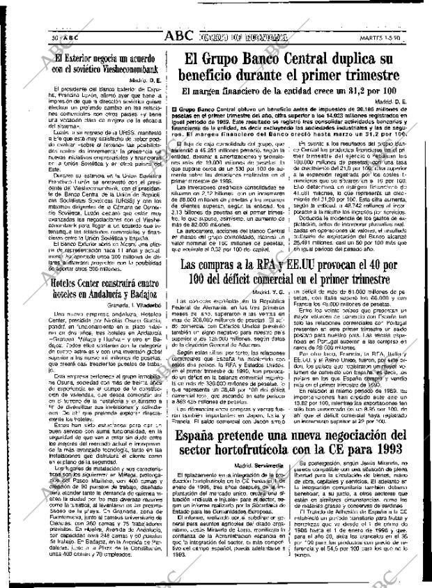 ABC MADRID 01-05-1990 página 50
