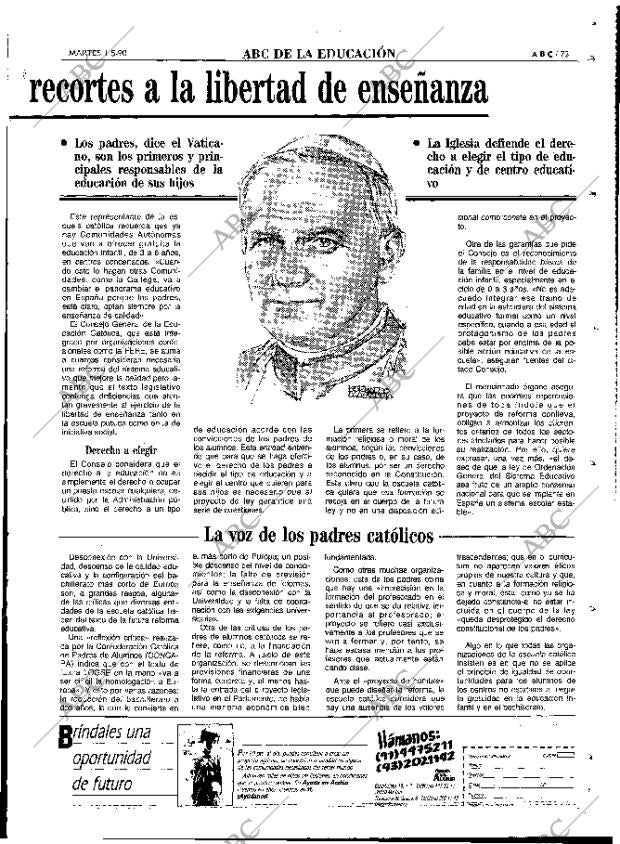 ABC MADRID 01-05-1990 página 73