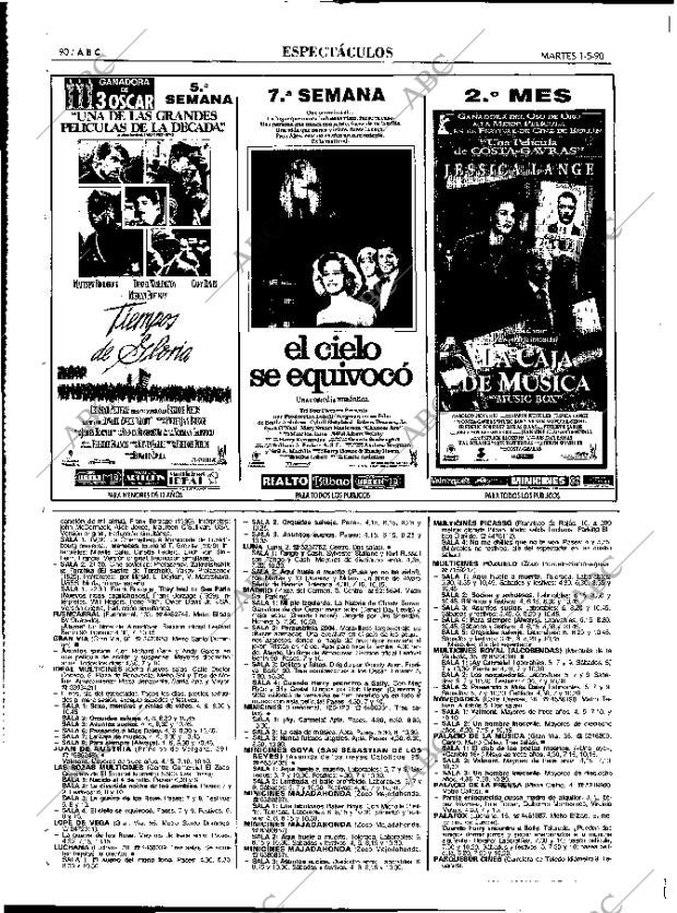 ABC MADRID 01-05-1990 página 90