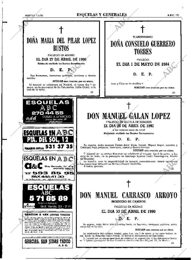 ABC MADRID 01-05-1990 página 95