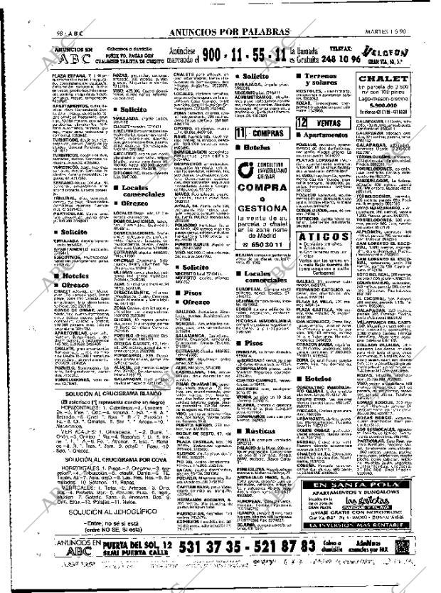 ABC MADRID 01-05-1990 página 98