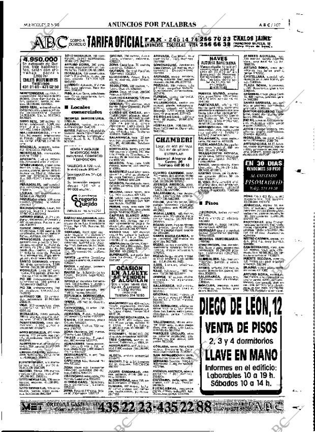ABC MADRID 02-05-1990 página 107