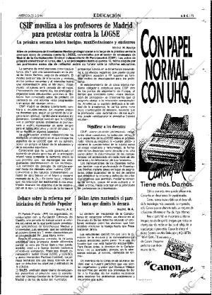 ABC MADRID 02-05-1990 página 75