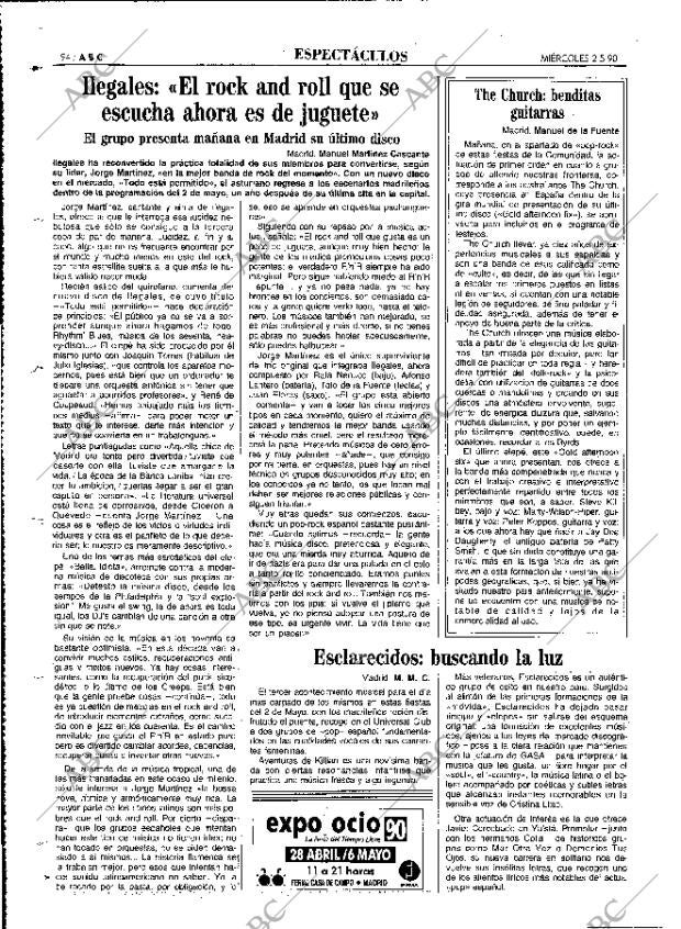 ABC MADRID 02-05-1990 página 94