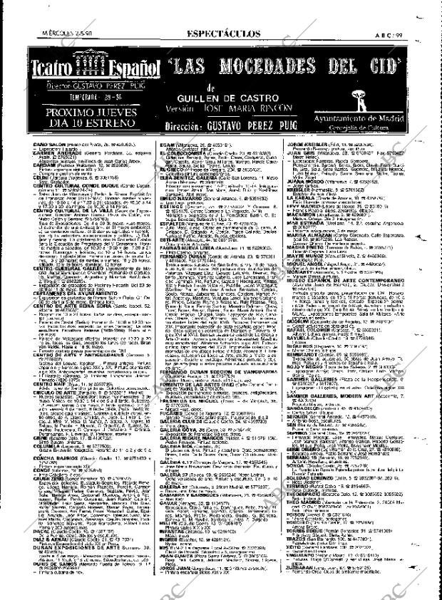 ABC MADRID 02-05-1990 página 99