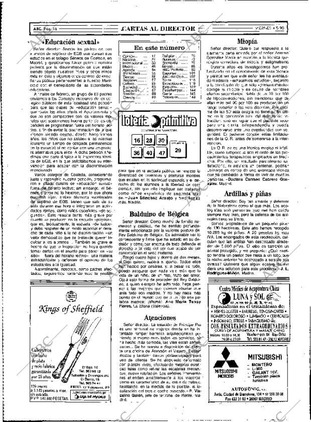 ABC MADRID 04-05-1990 página 16