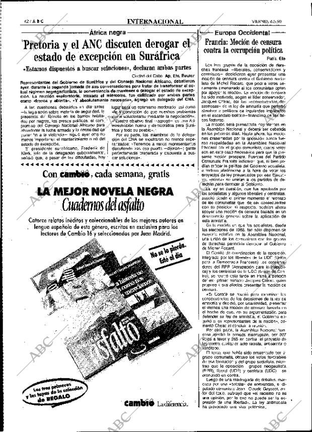 ABC MADRID 04-05-1990 página 42