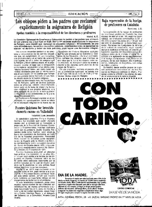 ABC MADRID 04-05-1990 página 67