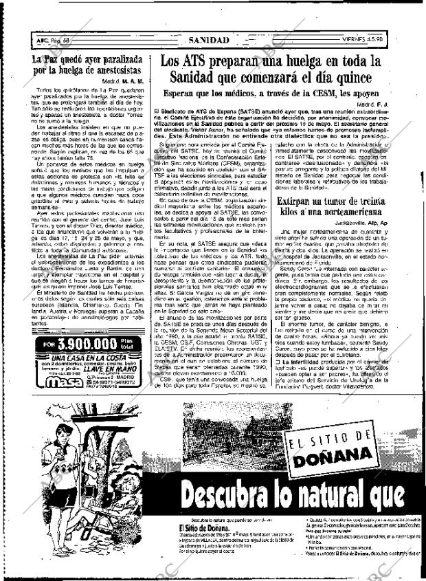 ABC MADRID 04-05-1990 página 68