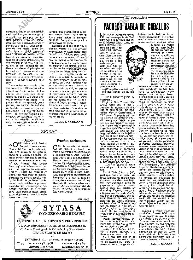 ABC SEVILLA 05-05-1990 página 15