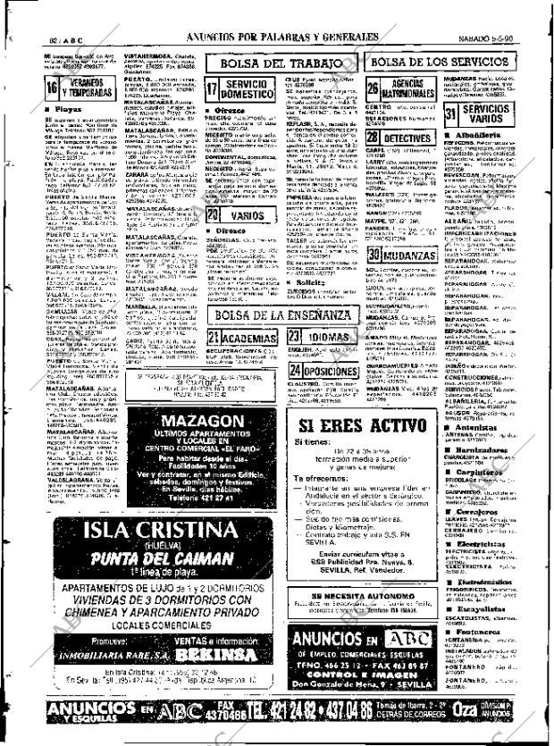 ABC SEVILLA 05-05-1990 página 90