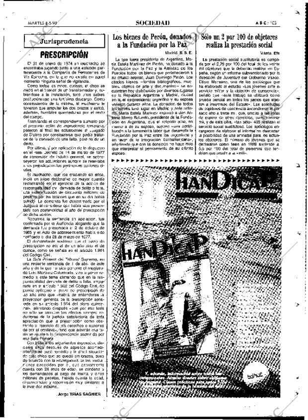 ABC MADRID 08-05-1990 página 105