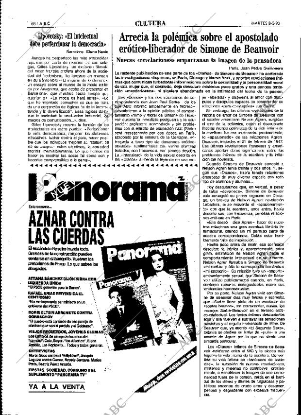 ABC MADRID 08-05-1990 página 68