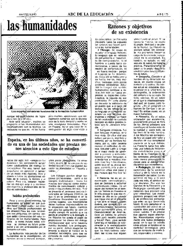 ABC MADRID 08-05-1990 página 75