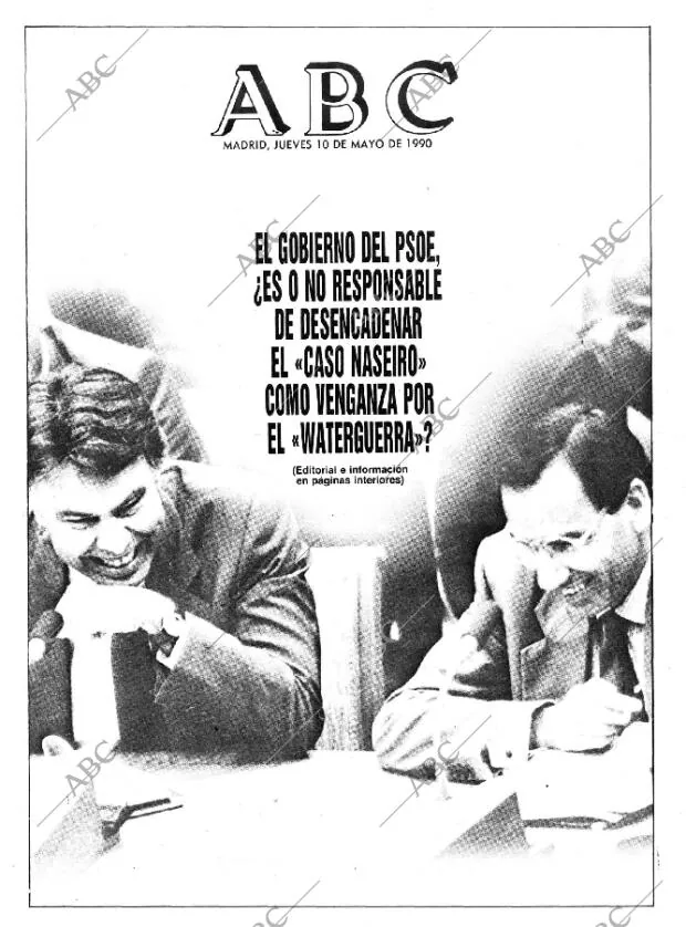 ABC MADRID 10-05-1990 página 1