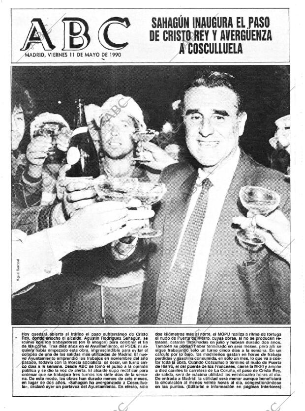 ABC MADRID 11-05-1990 página 1