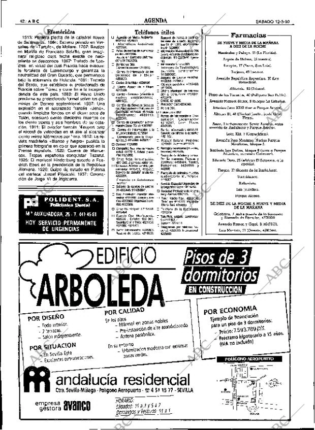 ABC SEVILLA 12-05-1990 página 42