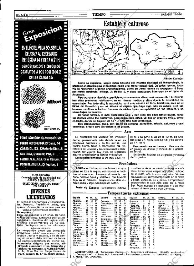 ABC SEVILLA 12-05-1990 página 50