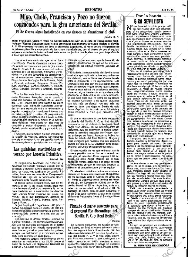 ABC SEVILLA 12-05-1990 página 83