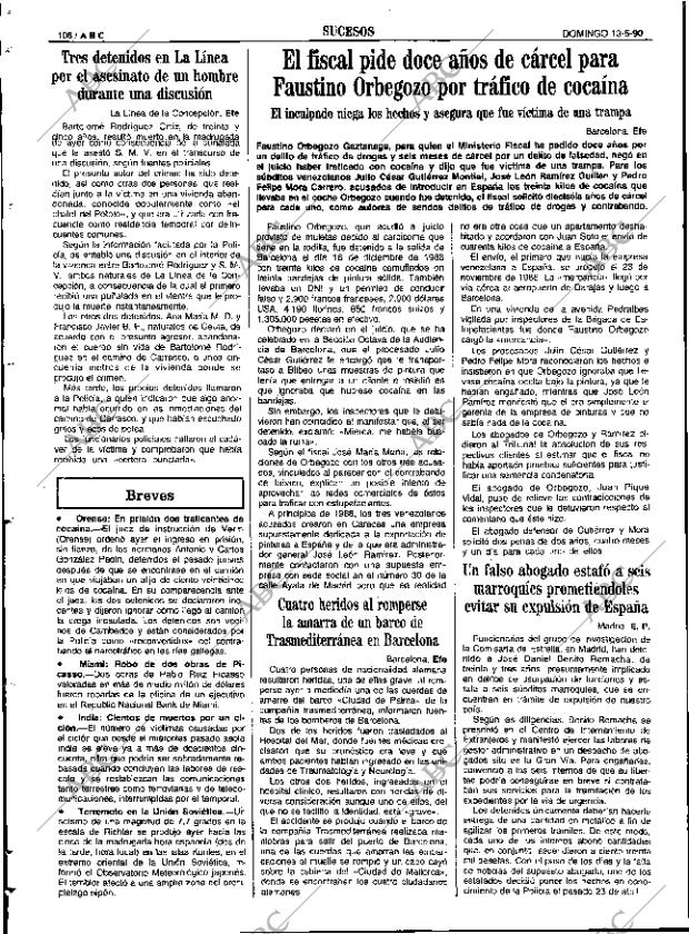 ABC SEVILLA 13-05-1990 página 108