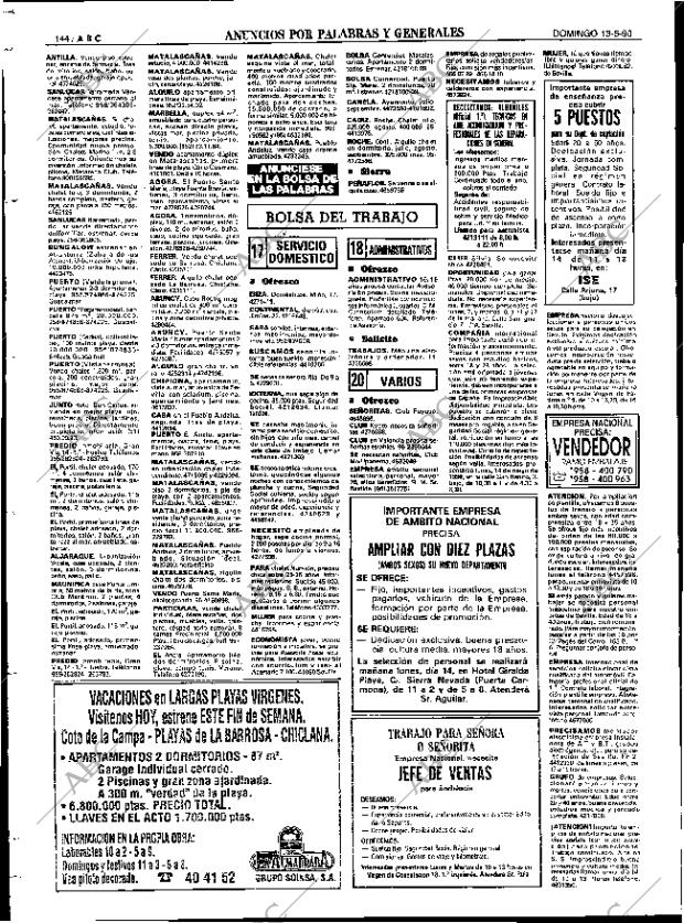 ABC SEVILLA 13-05-1990 página 144
