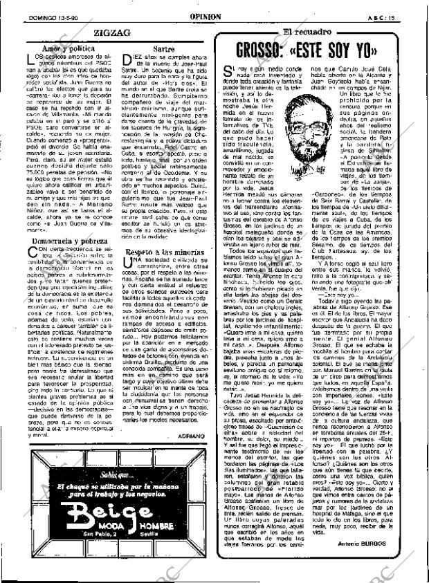 ABC SEVILLA 13-05-1990 página 15