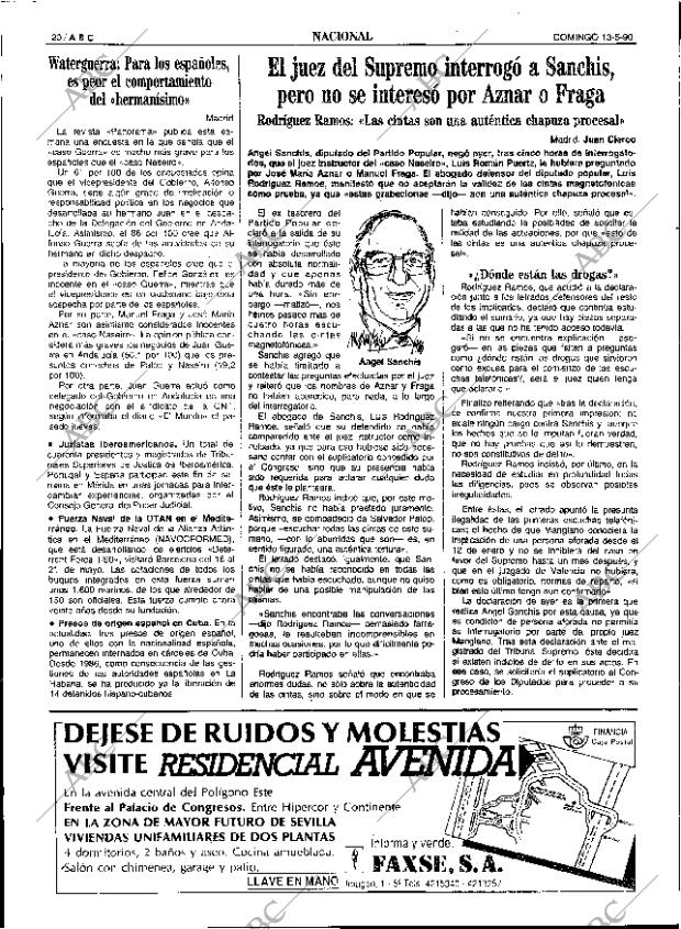 ABC SEVILLA 13-05-1990 página 20