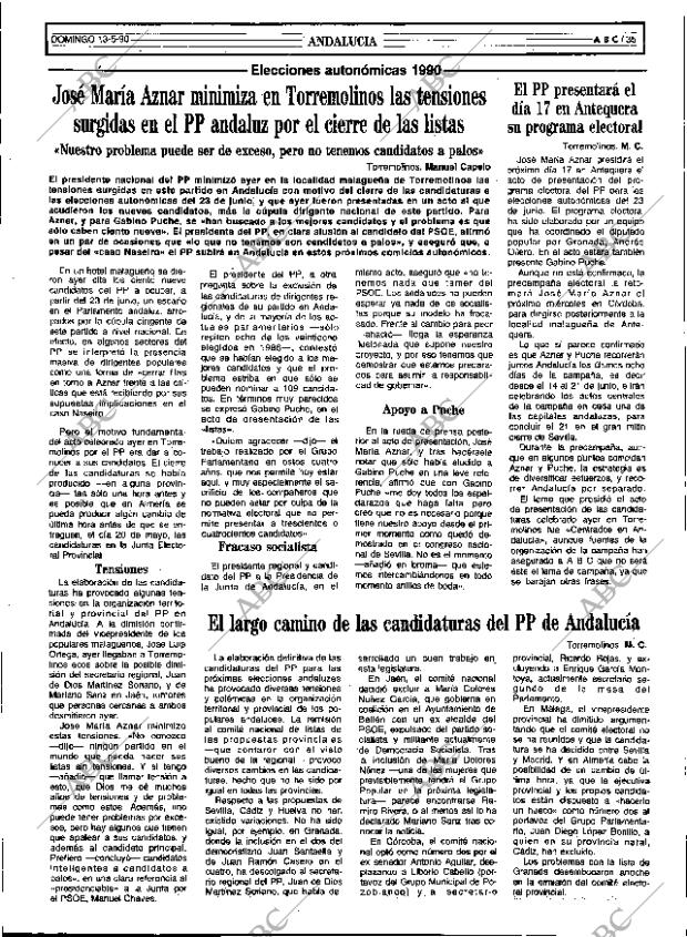 ABC SEVILLA 13-05-1990 página 35