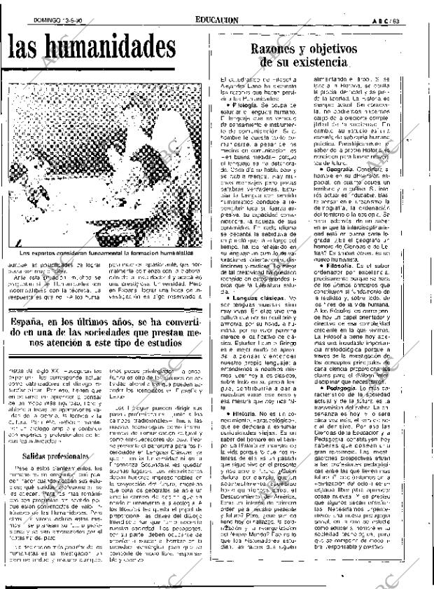 ABC SEVILLA 13-05-1990 página 63