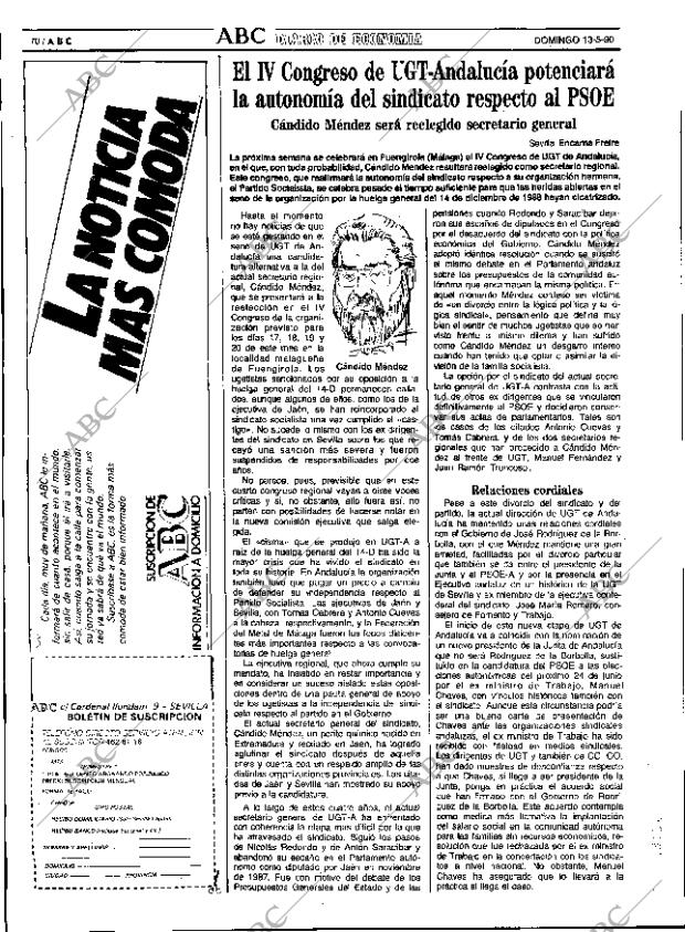 ABC SEVILLA 13-05-1990 página 70