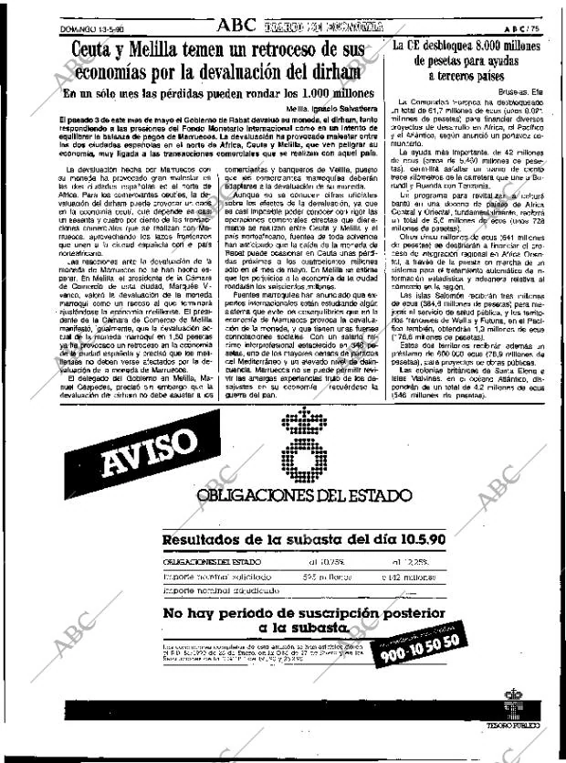 ABC SEVILLA 13-05-1990 página 75