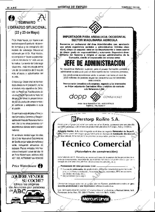 ABC SEVILLA 13-05-1990 página 80