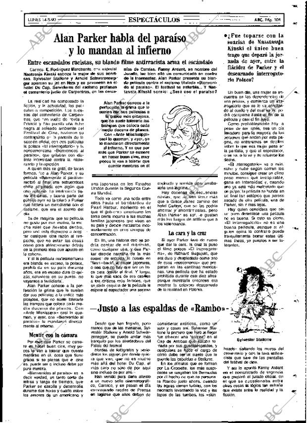 ABC MADRID 14-05-1990 página 101
